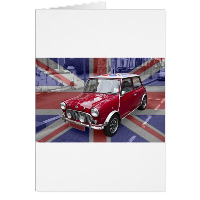 British Classic Mini car (Voorkant)