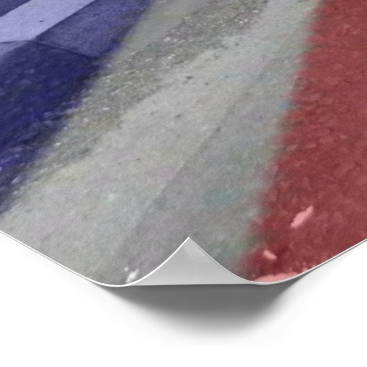 British Classic Mini car Poster (Hoek)