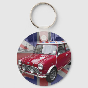 British Classic Mini car Sleutelhanger