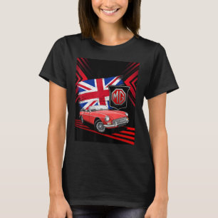 British Classic Sports Car - MG MGB Convertible T-shirt