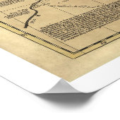 British Colonies America Map - 1771 Poster (Hoek)