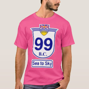 British Columbia 99 - Zee naar Sky Active T-shirt