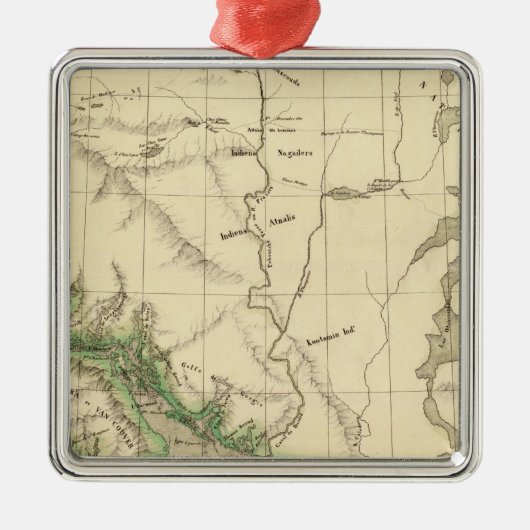 British Columbia, Alberta 31 Metalen Ornament (Voorkant)