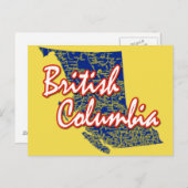 British Columbia Briefkaart (Voorkant / Achterkant)