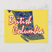 British Columbia Briefkaart (Voorkant)