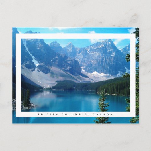 British Columbia Briefkaart (Voorkant)