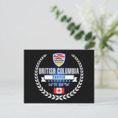 British Columbia Briefkaart (Staand voorkant)