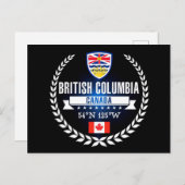 British Columbia Briefkaart (Voorkant / Achterkant)