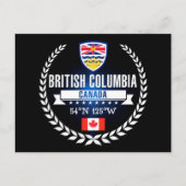 British Columbia Briefkaart (Voorkant)