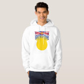 British Columbia, Canada Hoodie (Voorkant volledig)