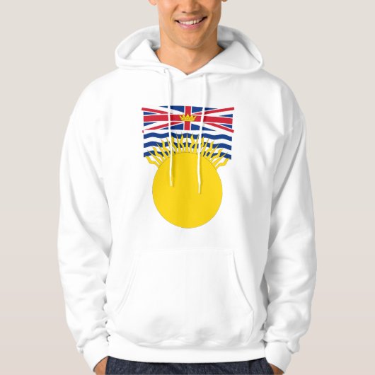 British Columbia, Canada Hoodie (Voorkant)