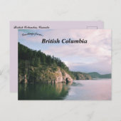 British Columbia Canada Landscape Briefkaart (Voorkant / Achterkant)