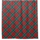 British Columbia Canada Provinciaal Tartan Douchegordijn (Voorkant)