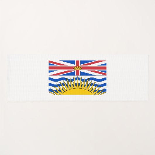British Columbia (Canadese provincie) Yogamat (Voorkant (horizontaal))