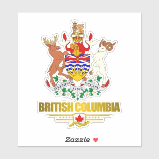 British Columbia COA Sticker (Vel)