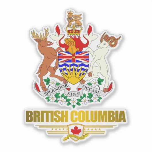 British Columbia COA Sticker (Voorkant)