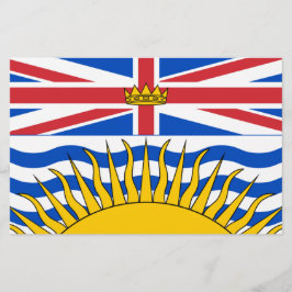 British Columbia Flag Briefpapier
