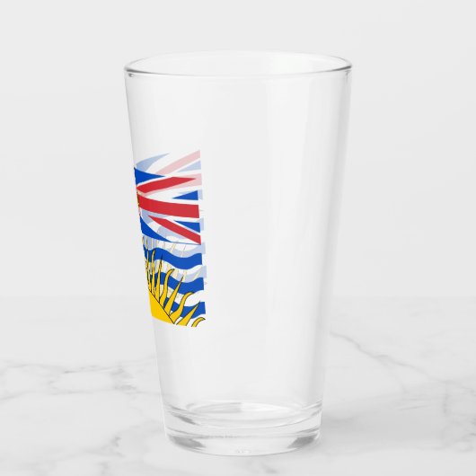 British Columbia Flag Glas (Links)