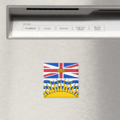 British Columbia Flag Magneet (Insitu (Vaatwasser))