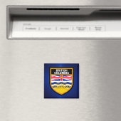 British Columbia Flag Magneet (Insitu (Vaatwasser))