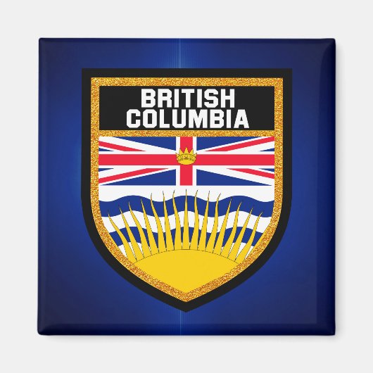 British Columbia Flag Magneet (Voorkant)
