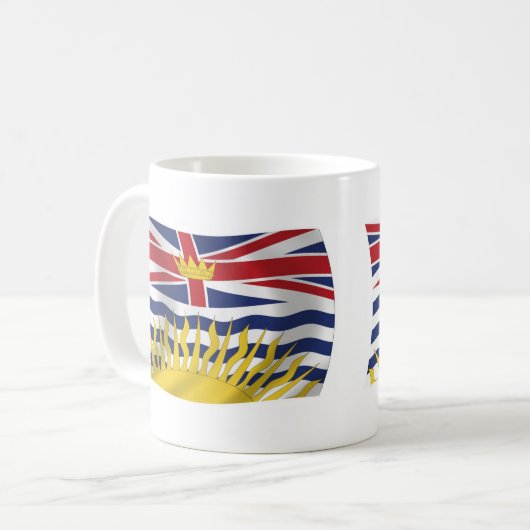 British Columbia Flag Mok (Voorkant links)