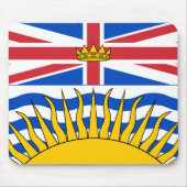 British Columbia Flag Muismat (Voorkant)