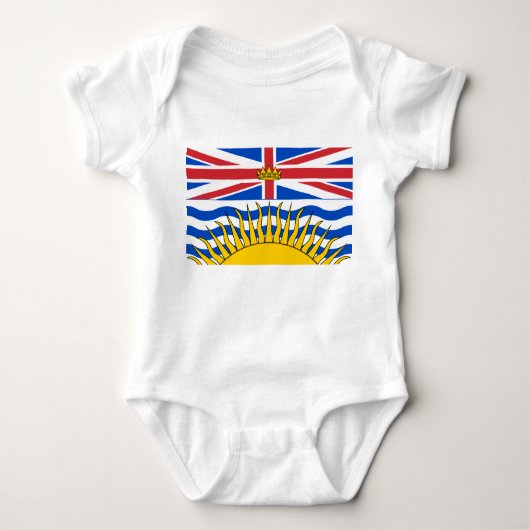 British Columbia Flag Romper (Voorkant)