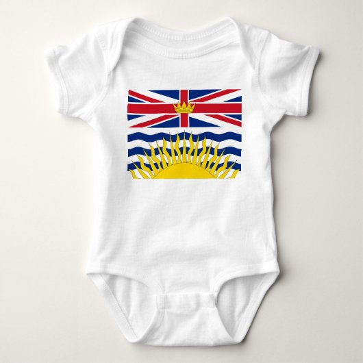 British Columbia Flag Romper (Voorkant)