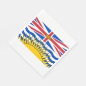 British Columbia Flag Servet (Hoek)