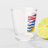 British Columbia Flag Shot Glas (Links)
