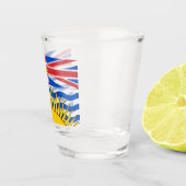 British Columbia Flag Shot Glas (Rechts)