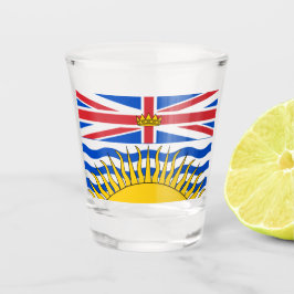 British Columbia Flag Shot Glas