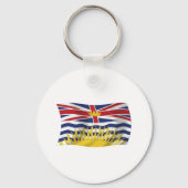British Columbia Flag Sleutelhanger (Voorkant)