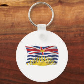 British Columbia Flag Sleutelhanger (Voorkant)