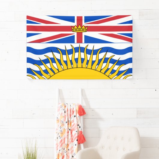 British Columbia Flag Spandoek (Insitu)