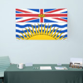 British Columbia Flag Spandoek (Beurs)