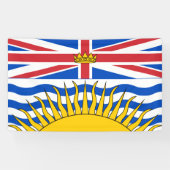 British Columbia Flag Spandoek (Horizontaal)