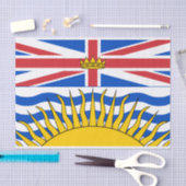British Columbia Flag Tissuepapier (Craft)