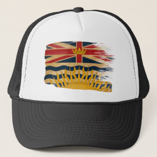 British Columbia Flag Trucker Hat Pet