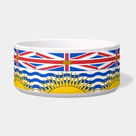 British Columbia Flag Voerbakje