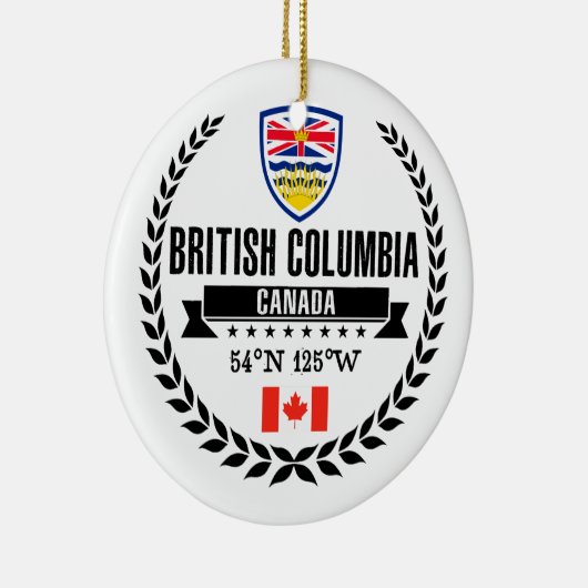 British Columbia Keramisch Ornament (Rechts)