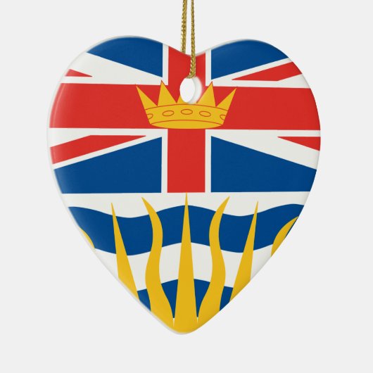 BRITISH COLUMBIA KERAMISCH ORNAMENT (Rechts)