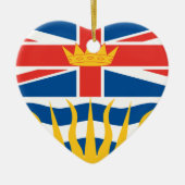 BRITISH COLUMBIA KERAMISCH ORNAMENT (Voorkant)