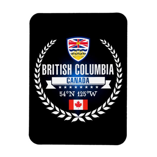 British Columbia Magneet (Verticaal)