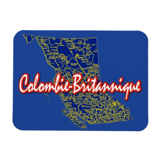 British Columbia Magneet (Horizontaal)