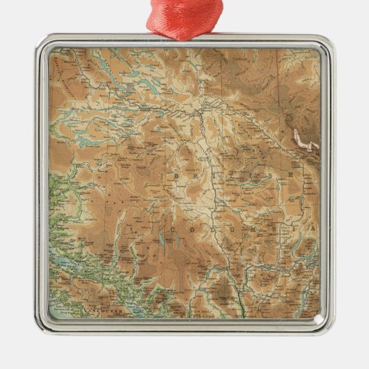 British Columbia Metalen Ornament (Voorkant)