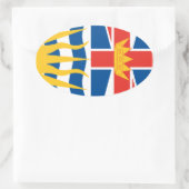 BRITISH COLUMBIA OVALE STICKER (Tas)