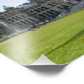 British Columbia Parliament - Victoria, Canada Foto Afdruk (Hoek)