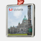 British Columbia Parliament - Victoria, Canada Metalen Ornament (Links)